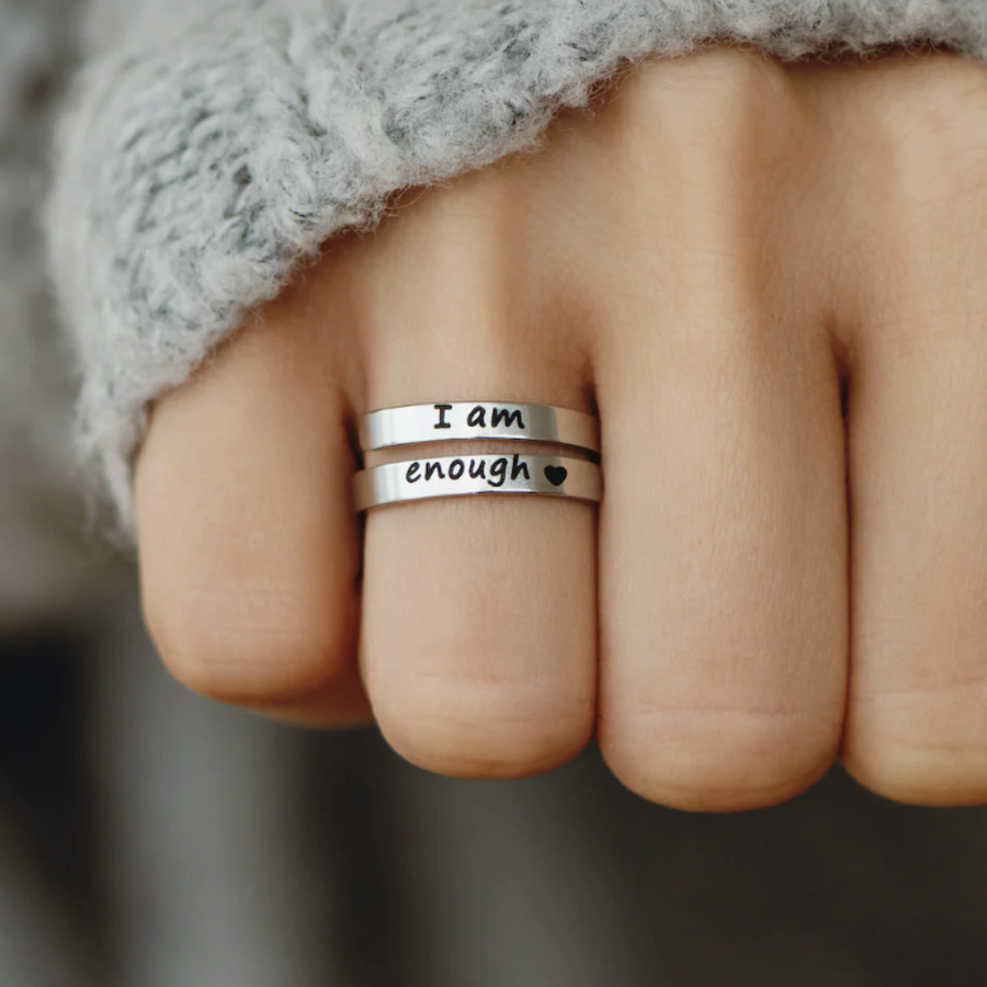 I Am Enough Ring